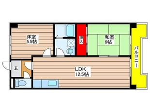 アビタマルフク２の物件間取画像